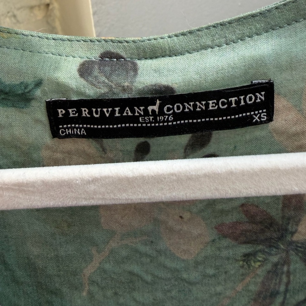 Peruvian Connection Izumi Blouse XS - Picture 4 of 10